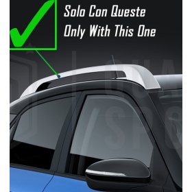 Portaequipajes de Techo para Ssangyong Korando, Rexton, XLV | Cesta de Equipajes en Aluminio