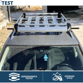 Portaequipajes de Techo para Ssangyong Korando, Rexton, XLV | Cesta de Equipajes en Aluminio