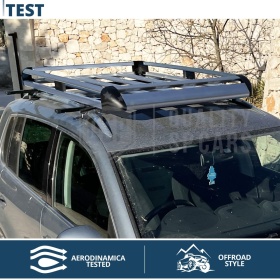 Portaequipajes de Techo para Ssangyong Korando, Rexton, XLV | Cesta de Equipajes en Aluminio