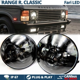 2 Faros Delanteros LED 7" para RANGE ROVER CLASSIC 6500K | Luces de Cruce + Carretera + Posición