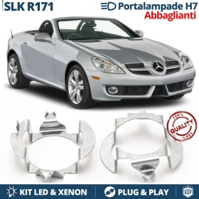 2 Adaptatores del Retenedor para MERCEDES SLK R171 Carretera | Soporte Bombilla Montaje KIT LED H7