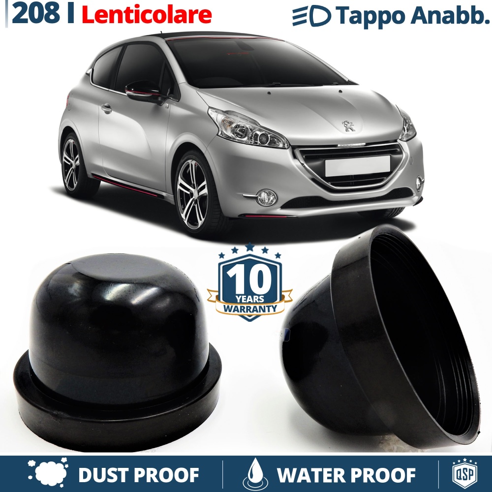 1 TAPÓN GUARDAPOLVO de faro para PEUGEOT 208 (2012-) Luces de Cruce Lenticulares | Cubierta Bombilla para Installación Kit Led Xenon 1 TAPÓN GUARDAPOLVO de faro para PEUGEOT 208 (2012-) Luces de Cruce Lenticulares | Cubierta Bombilla para Installación Kit Led Xenon