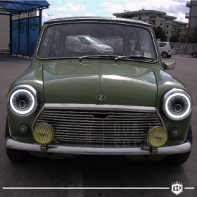 FAROS LED Angel Eyes para MINI-MINOR CLASICO, Luz Blanca 6500K | APROBADO