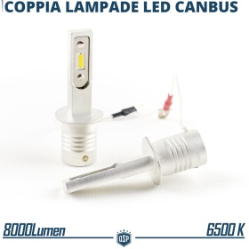 Kit LED H1 para FIAT SCUDO 1 (98-04) | Blanco Frío 6500K Potente 8000LM | CANbus Sin Error, Plug & Play