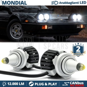 Kit LED para FERRARI MONDIAL Luces de Cruce | Bombillas LED CANbus Blanco Frío | 6500K 12000LM