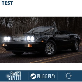 Kit LED para FERRARI MONDIAL Luces de Cruce | Bombillas LED CANbus Blanco Frío | 6500K 12000LM