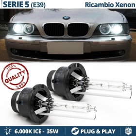 2x Bombillas Xenon D2S de Repuesto para BMW SERIE 5 E39 Luz 6.000K Blanco Frio Lámpara 35W