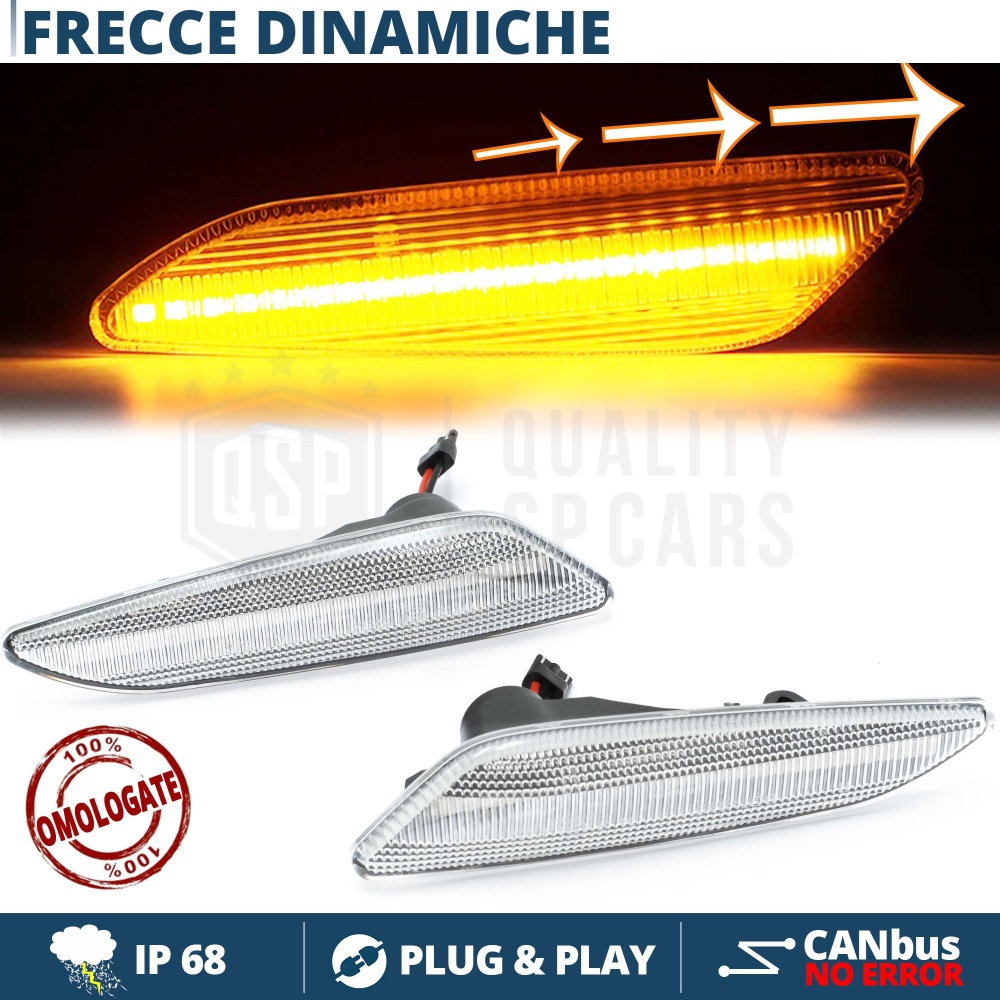 X2 Intermitentes LED para Lancia Secuenciales Homologados, CANBUS No Error X2 Intermitentes LED para Lancia Secuenciales Homologados, CANBUS No Error