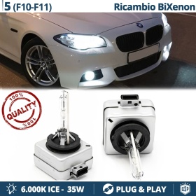 2x Bombillas Bi-Xenon D1S de Repuesto para BMW SERIE 5 F10/ F11 Luz 6.000K Blanco Frio Lámpara 35W