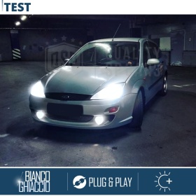Kit Lampade LED H4 Per FORD FOCUS 1 Luci Anabbaglianti + Abbaglianti 6500K | Plug & Play CANbus
