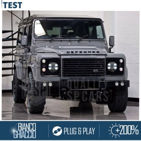 2 Faros Delanteros LED 7" para LAND ROVER DEFENDER 6500K | Luces de Cruce + Carretera + Posición