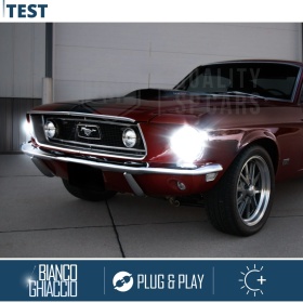 Kit LED H4 para FORD MUSTANG 2 Luces de Cruce + Carretera | 6500K 8000LM CANbus