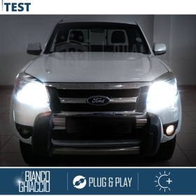 Kit LED H4 para FORD RANGER 2 Facelift T5 Luces de Cruce + Carretera | 6500K 8000LM CANbus