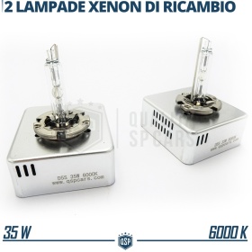 2 Bombillas de Repuesto D5S BI-XENON para FORD TRANSIT, TOURNEO CUSTOM Blanco Frío 6000K 35W