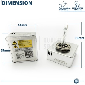 2 Bombillas de Repuesto D5S BI-XENON para FORD TRANSIT, TOURNEO CUSTOM Blanco Frío 6000K 35W