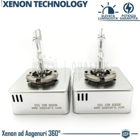 2 Bombillas de Repuesto D5S BI-XENON para FORD TRANSIT, TOURNEO CUSTOM Blanco Frío 6000K 35W