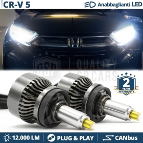 Kit LED H11 para HONDA CR-V 5 Luces de Cruce Bombillas LED CANbus | 6500K 12000LM