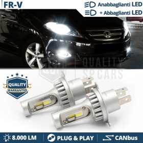 Kit LED H4 Per HONDA FR-V Luci Anabbaglianti + Abbaglianti 6500K 8000LM | Plug & Play CANbus