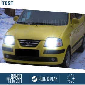 Kit Led H4 para HYUNDAI ATOS Facelift Luces de Cruce + Carretera 6500K | Plug & Play CANbus