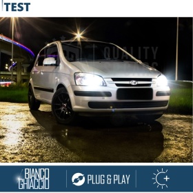 Kit Led H4 para HYUNDAI GETZ Luces de Cruce + Carretera 6500k 8000LM | Plug & Play CANbus