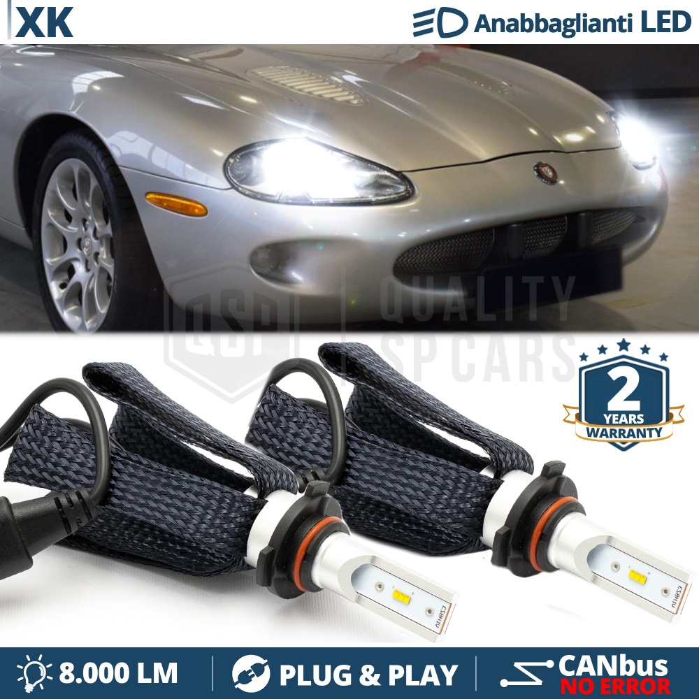 Kit LED HB3 para JAGUAR XK 1 Luces de Cruce CANbus | 6500K Blanco Frío 8000LM