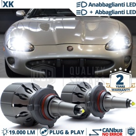 Kit LED HB3 para JAGUAR XK 1 Luces de Cruce | Bombillas LED CANbus Blanco Frío | 6000K 19000LM