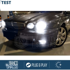 KIT LED H1 para JAGUAR X-TYPE Luces de Cruce | Luz Blanca 6500K 12000LM | CANbus SIN error