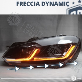 FULL LED HEADLIGHTS For Golf 6 TRANSFORMATION into Golf 7 Facelift | Plug & Play Replacement