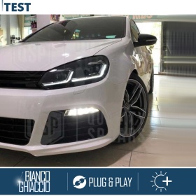 FULL LED HEADLIGHTS For Golf 6 TRANSFORMATION into Golf 7 Facelift | Plug & Play Replacement
