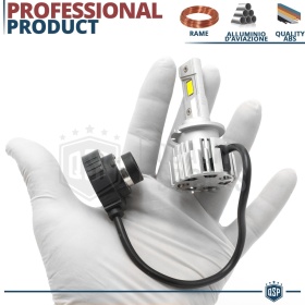 Kit LED D2S | Conversión PERFECTA de Xenon HID a LED | Luz Blanca Potente 6000K 12000LM