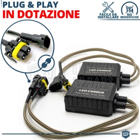 Bombillas LED H11 para JEEP COMPASS 1 FACELIFT Luces de Cruce CANbus | 6500K 8000LM