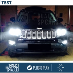 Bombillas LED H11 para JEEP COMPASS 1 FACELIFT Luces de Cruce CANbus | 6500K 8000LM