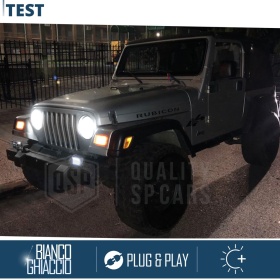 Kit LED H4 para JEEP WRANGLER TJ Luces de Cruce + Carretera | 6500K 8000LM CANbus