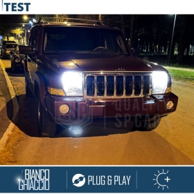 Bombillas LED H11 para JEEP COMMANDER XH Luces de Cruce CANbus | 6500K Blanco Frío 8000LM