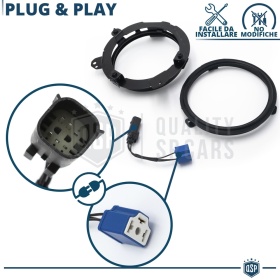 Soporte de Faros Delanteros LED para Jeep Wrangler JL Adaptadores 7'' Pulgadas Professionales | PLUG & PLAY