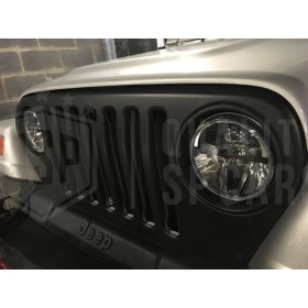 2 Faros Delanteros LED 7" para JEEP WRANGLER JK 6500K | Luces de Cruce + Carretera