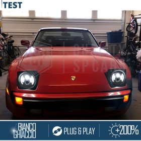 2 Faros Delanteros LED 7" para PORSCHE 924-944 6500K | DRL, Cruce, Carretera, Intermitentes