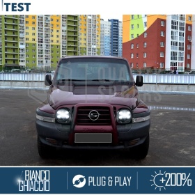 2 Faros Delanteros LED 7" para SSANGYONG KORANDO 2 6500K | Luces de Cruce + Carretera + Posición