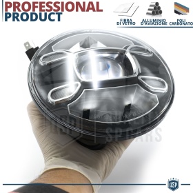 2 Faros Delanteros LED 7" para SSANGYONG KORANDO 2 6500K | Luces de Cruce + Carretera + Posición