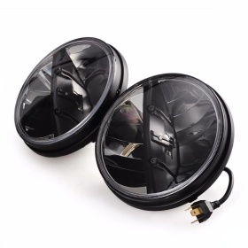 2 Faros Delanteros LED 7" para SSANGYONG KORANDO 2 6500K | Luces de Cruce + Carretera