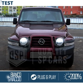 2 Faros Delanteros LED 7" para SSANGYONG KORANDO 2 6500K | Luces de Cruce + Carretera