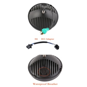 2 Faros Delanteros LED 7" para SSANGYONG KORANDO 2 6500K | Luces de Cruce + Carretera