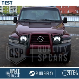 2 Faros Delanteros LED 7" para SSANGYONG KORANDO 2 6500K | DRL, Cruce, Carretera, Intermitentes