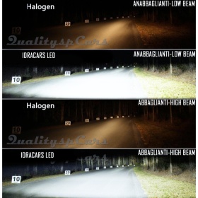 2 Faros Delanteros LED 7" para SSANGYONG KORANDO 2 6500K | DRL, Cruce, Carretera, Intermitentes