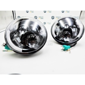 2 Faros Delanteros LED 7" para SSANGYONG KORANDO 2 6500K | DRL, Cruce, Carretera, Intermitentes