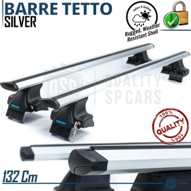 Barras de Techo en Aluminio Extruido Originales Trophy con Cerradura Antirrobo | 132 cm