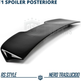 SPOILER Alerón Trasero PARA Audi A3 S3 8P Facelift | Labio Maletero Techo NEGRO RS3 Style