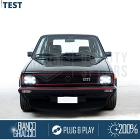 2 Faros Delanteros LED 7" para VOLKSWAGEN GOLF MK1 6500K | Luces de Cruce + Carretera + Posición