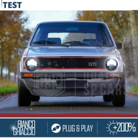 2 Faros Delanteros LED 7" para VOLKSWAGEN GOLF MK1 6500K | Luces de Cruce + Carretera + Posición
