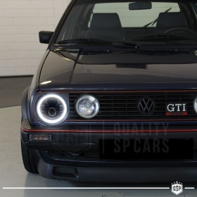 FAROS LED Angel Eyes para VOLKSWAGEN GOLF MK2, Luz Blanca 6500K | APROBADO